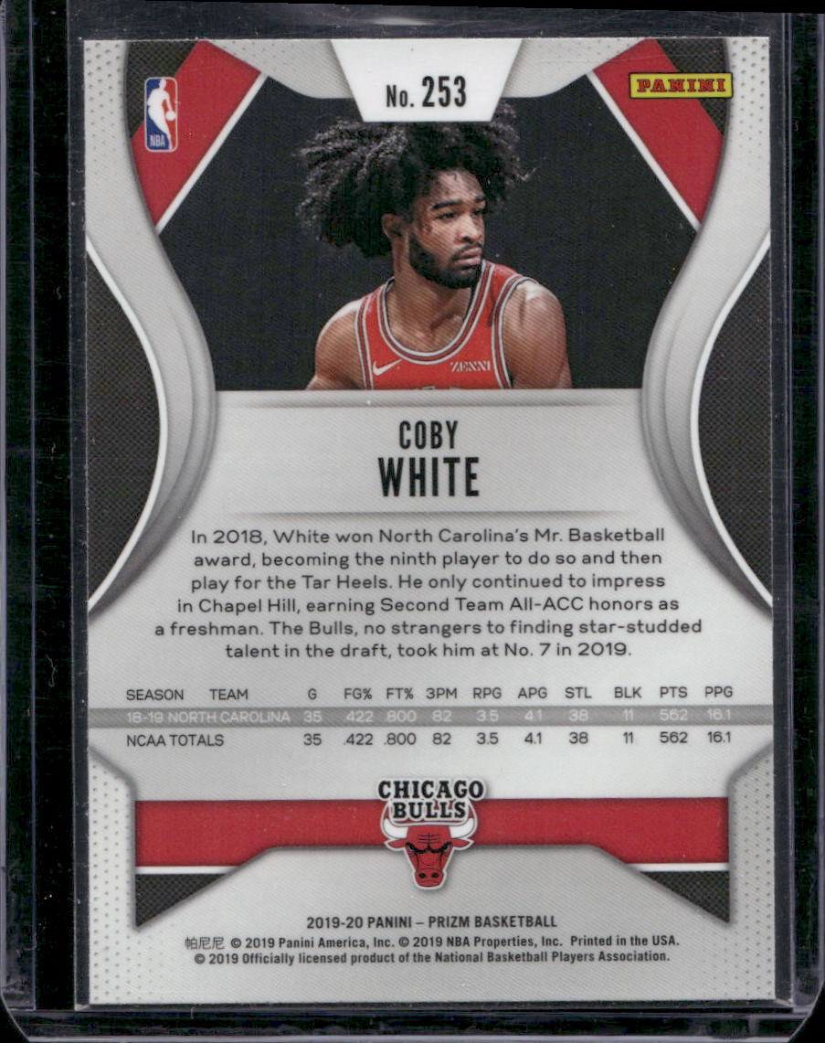2019-20 Panini Prizm #253 Coby White
