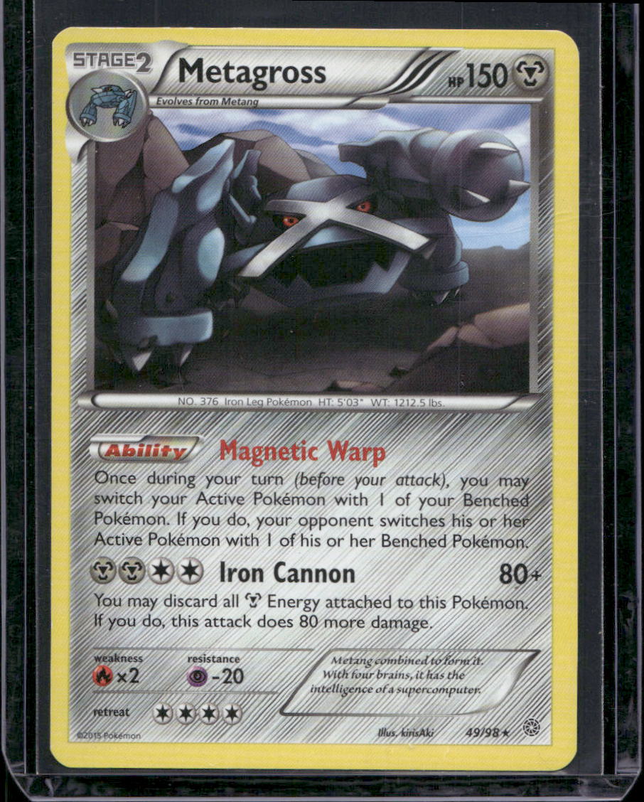Metagross (49) Rare XY - Ancient Origins 49/98 NM