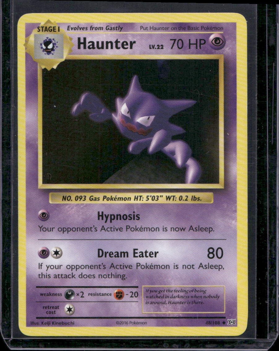 Haunter Uncommon XY - Evolutions 48/108 NM