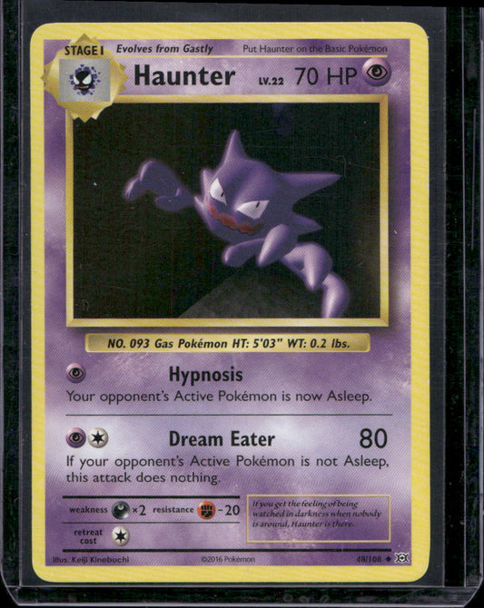 Haunter Uncommon XY - Evolutions 48/108 NM