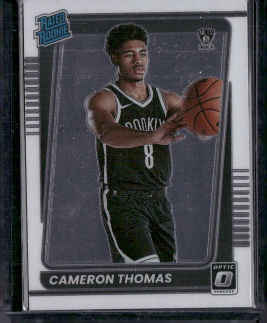 2021-22 Donruss Optic #153 Cameron Thomas