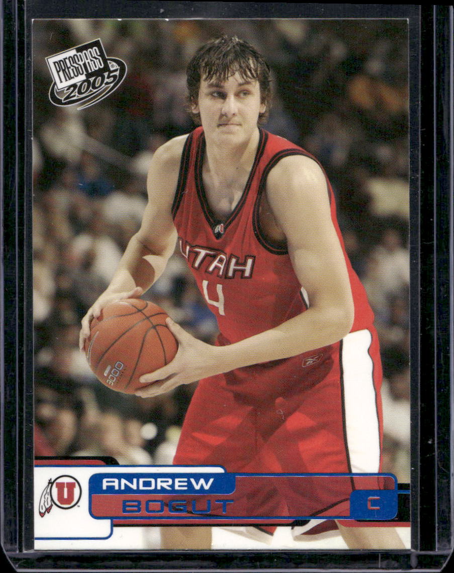 2005 Press Pass #B4 Andrew Bogut Blue