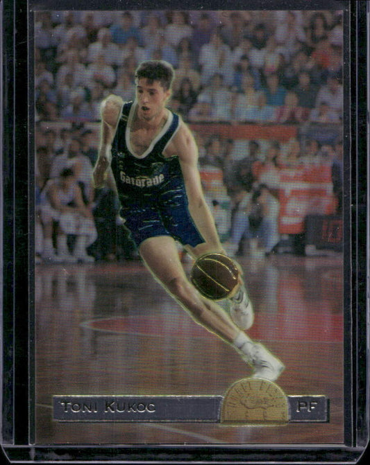 1993 Classic Draft Picks #DS28 Toni Kukoc Chromium Draft Stars