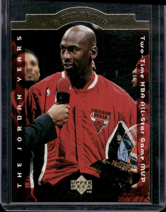 1996-97 Upper Deck A Cut Above: The Jordan Years 3x5 #CA6 Michael Jordan