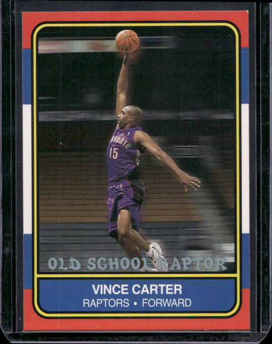 2000-01 Fleer Tradition #NNO Vince Carter Vince Carter: Old School Raptor