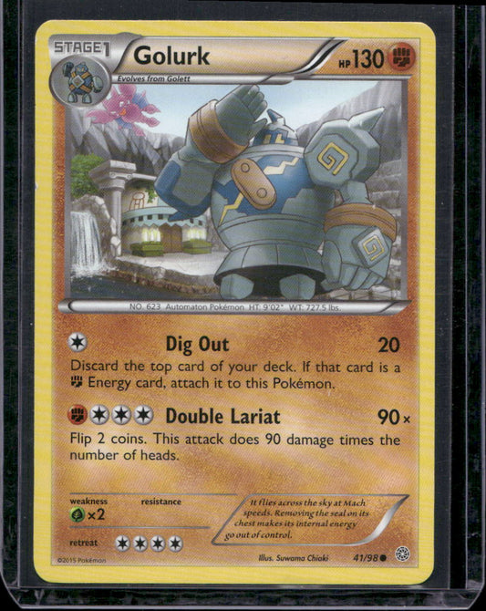 Golurk (41) Common XY - Ancient Origins 41/98 NM
