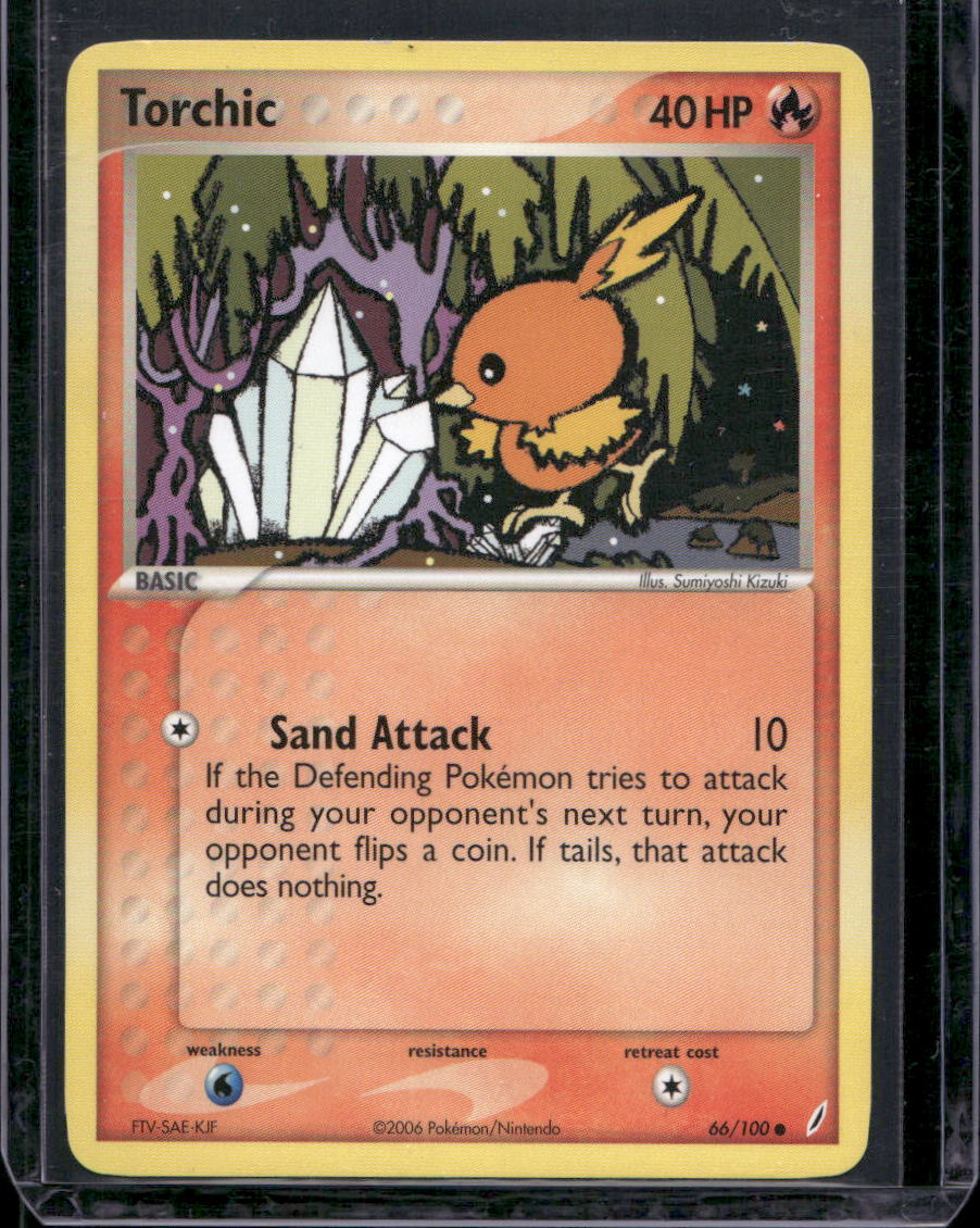Torchic - 066/100 Common Crystal Guardians 66/100 NM