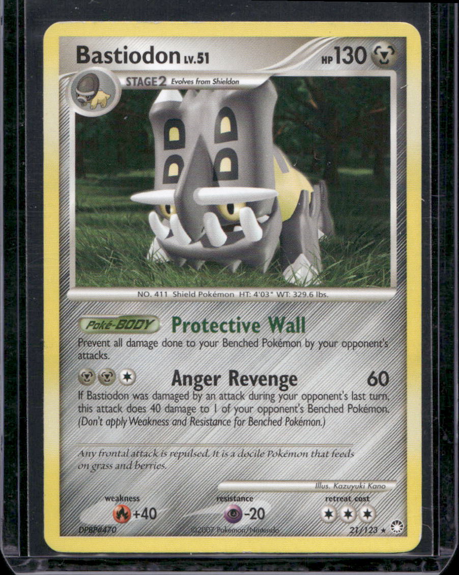 Bastiodon Rare Mysterious Treasures 21/123 NM