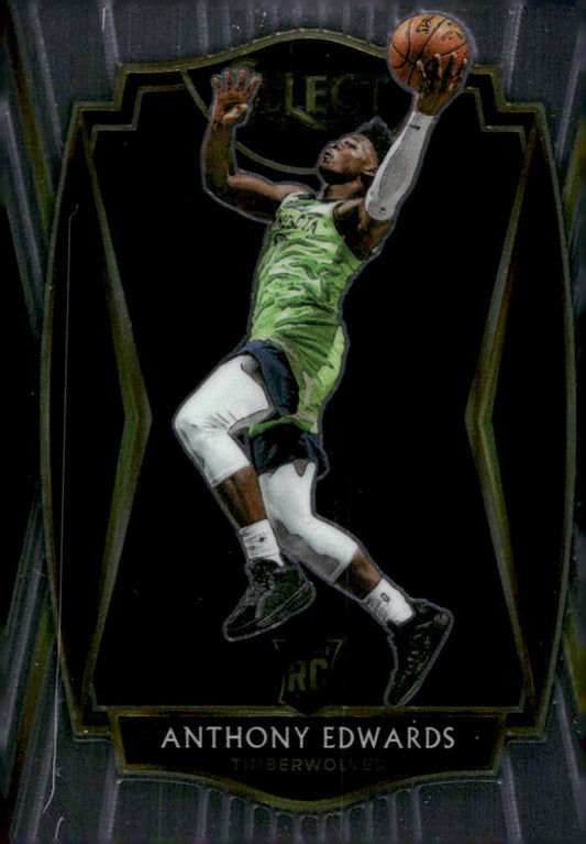 2020-21 Panini Select #169 Anthony Edwards