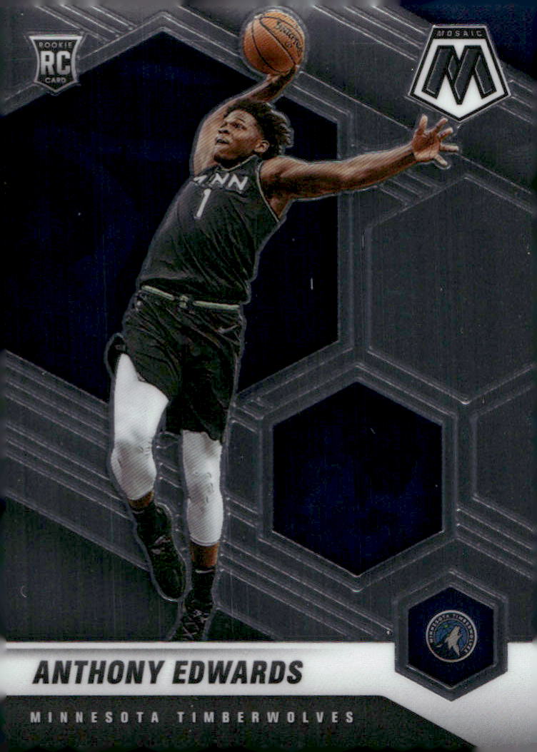 2020-21 Panini Mosaic #201 Anthony Edwards