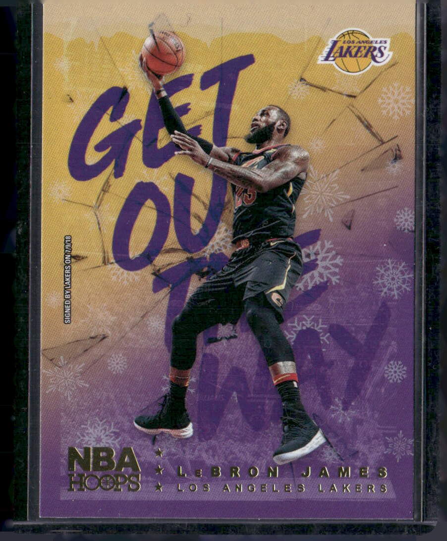 2018-19 Hoops #GOW-3 LeBron James Get Out The Way