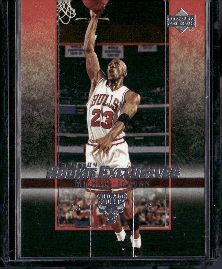 2003-04 Upper Deck Rookie Exclusives #60 Michael Jordan