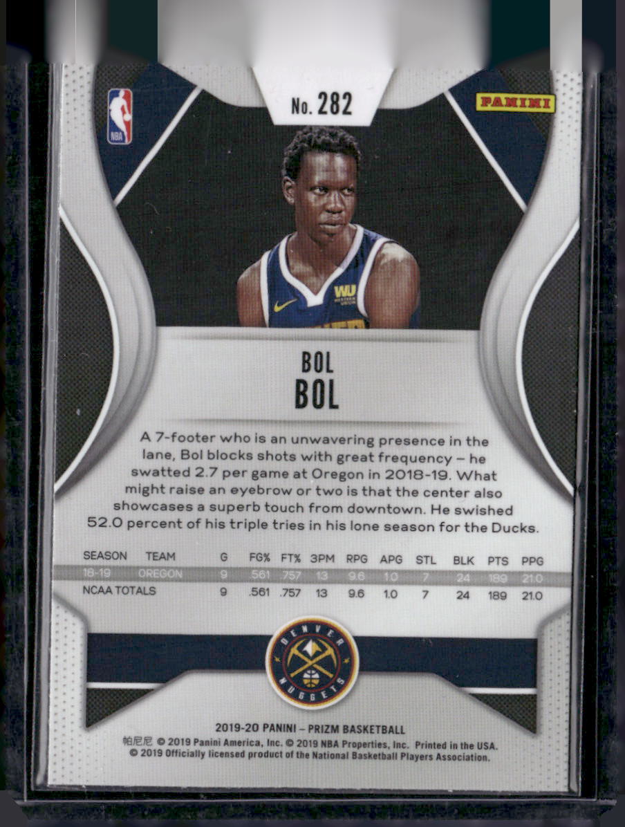 2019-20 Panini Prizm #282 Bol Bol