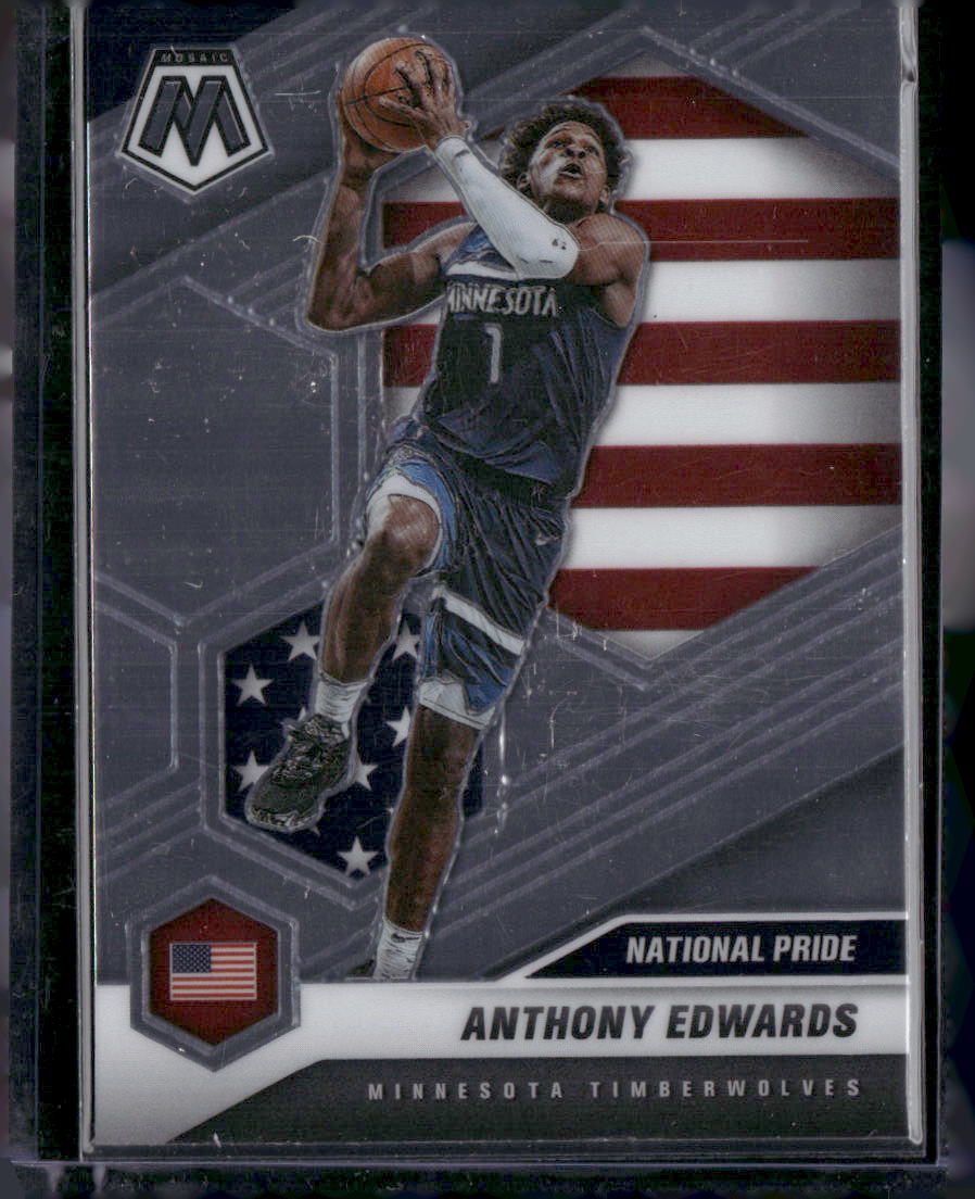 2020-21 Panini Mosaic #252 Anthony Edwards