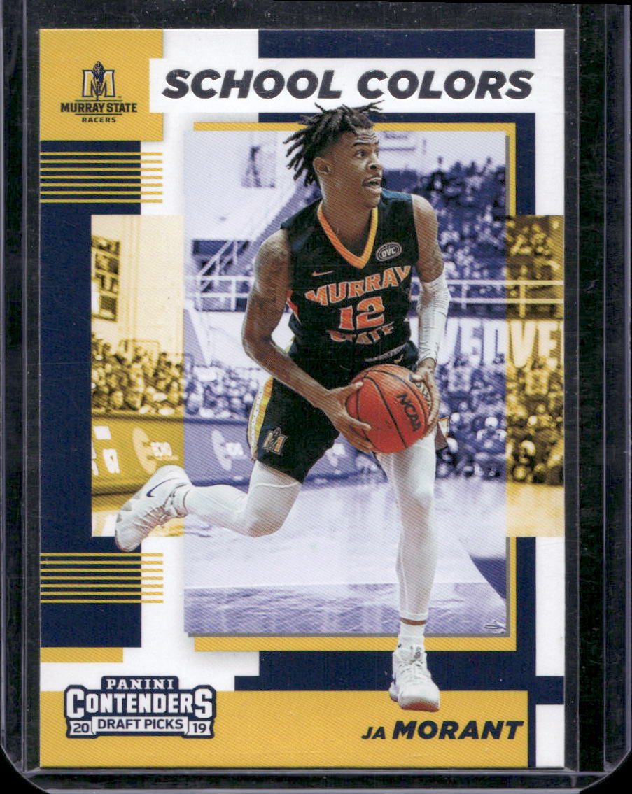 2019 Panini Contenders Draft Picks #2 Ja Morant School Colors