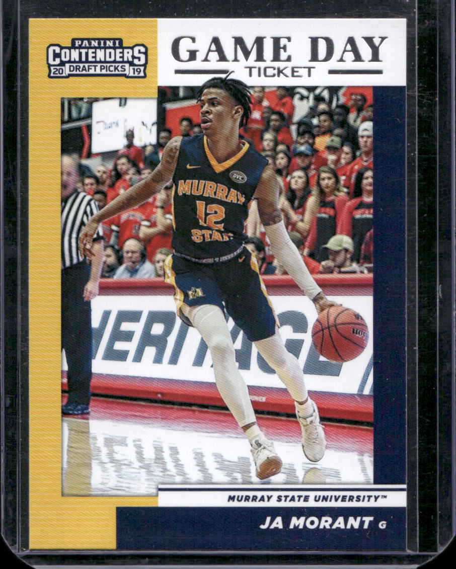 2019 Panini Contenders Draft Picks #2 Ja Morant Game Day Ticket