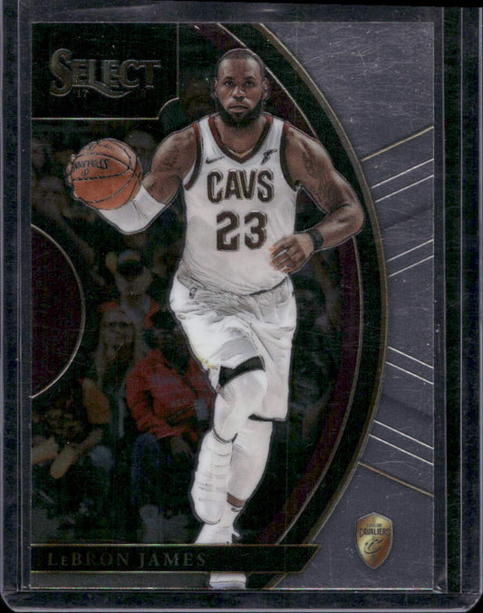 2017-18 Panini Select #18 LeBron James