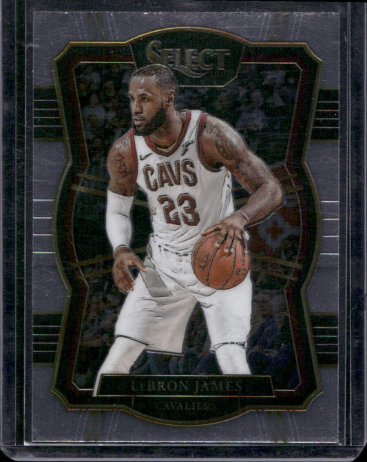 2017-18 Panini Select #122 LeBron James