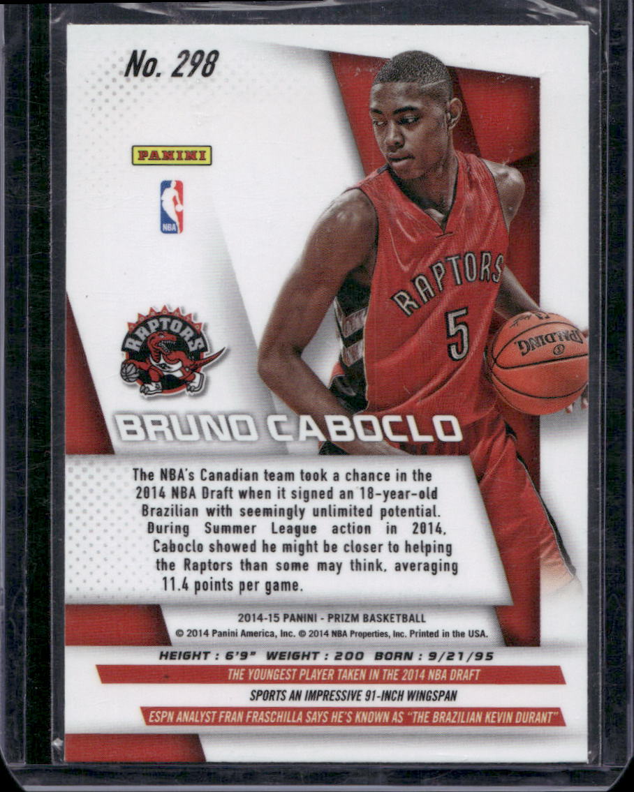 2014-15 Panini Prizm #298 Bruno Caboclo