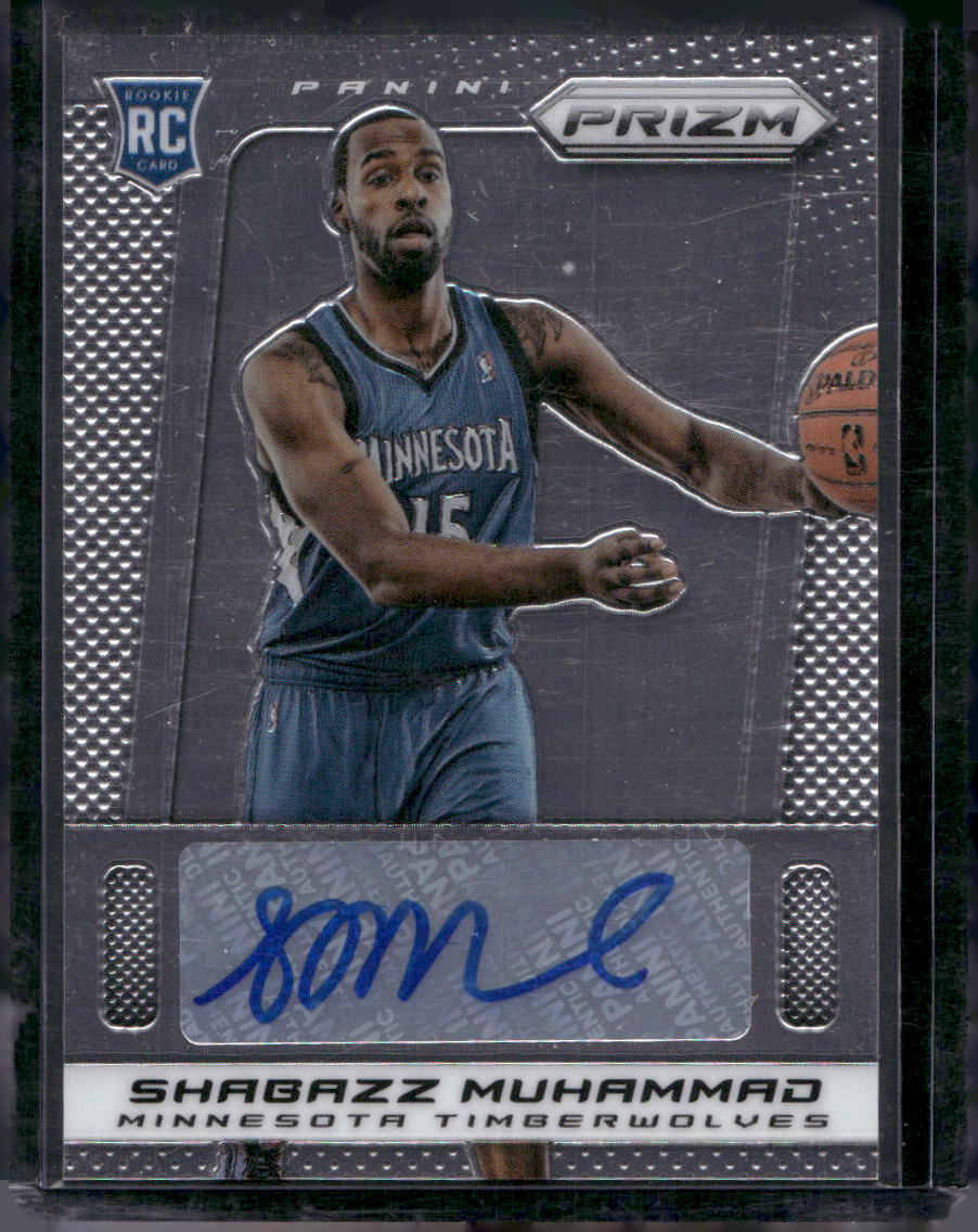 2013-14 Panini Prizm #28 Shabazz Muhammad Autographs