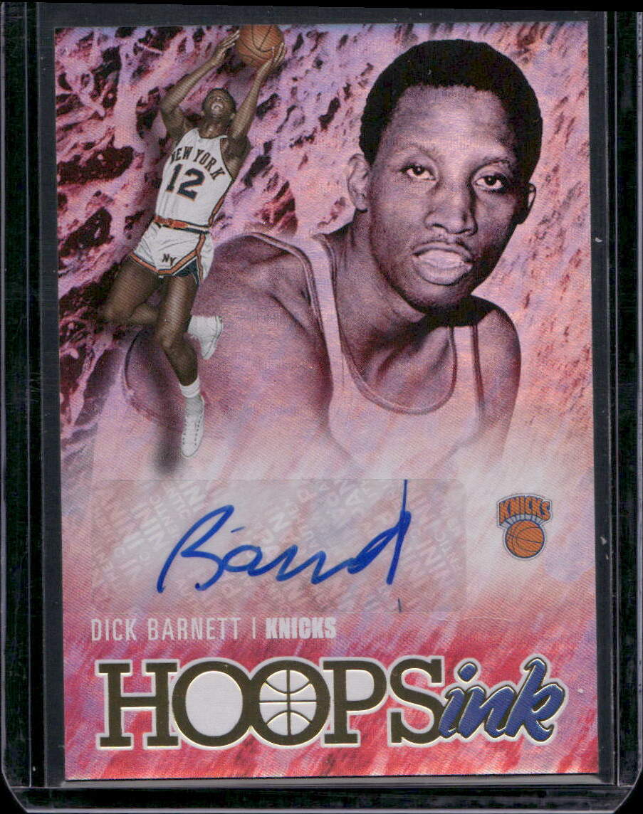 2020-21 Hoops #HI-DBR Dick Barnett Hoops Ink