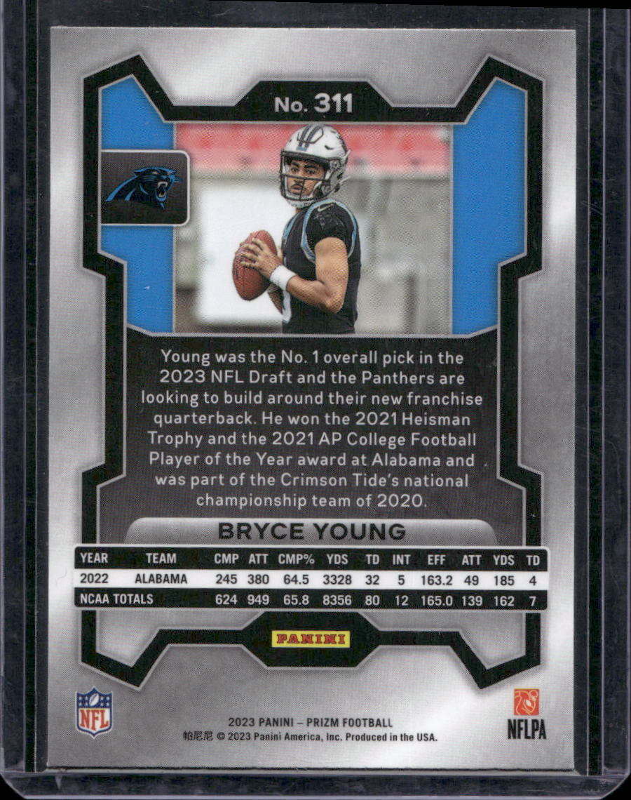 2023 Panini Prizm #311 Bryce Young