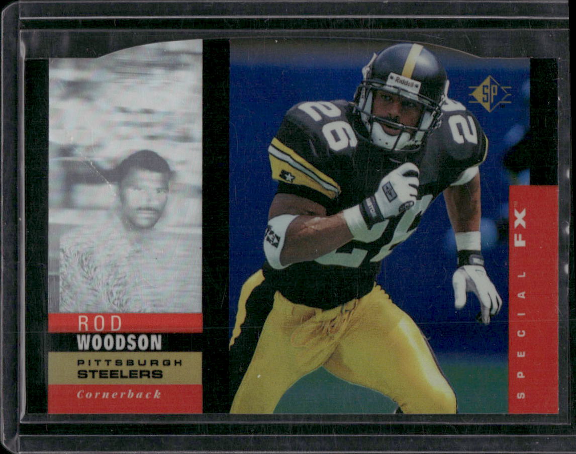 1995 SP #13 Rod Woodson Holoviews Die Cuts