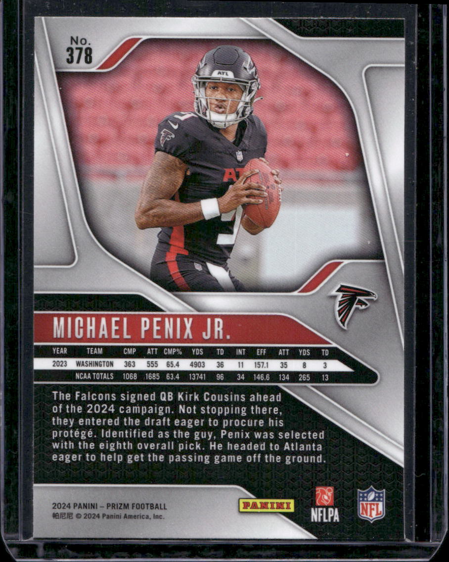 2024 Panini Prizm #378 Michael Penix Jr.