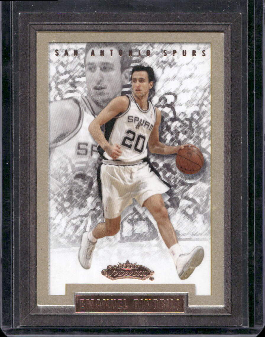 2002-03 Fleer Showcase #125 Emanuel Ginobili #/1500