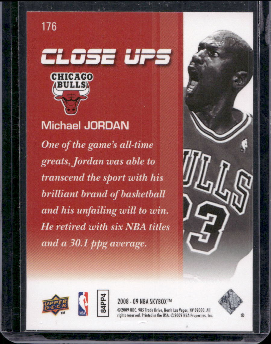 2008-09 SkyBox #176 Michael Jordan
