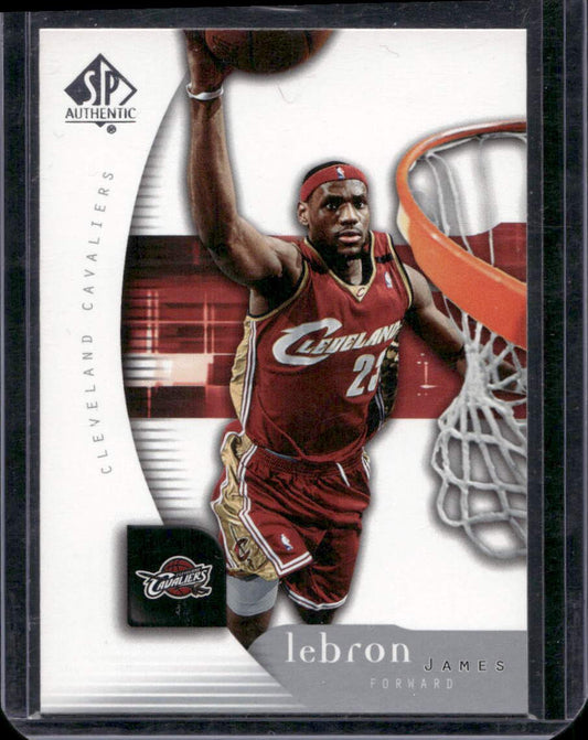 2005-06 SP Authentic #14 LeBron James