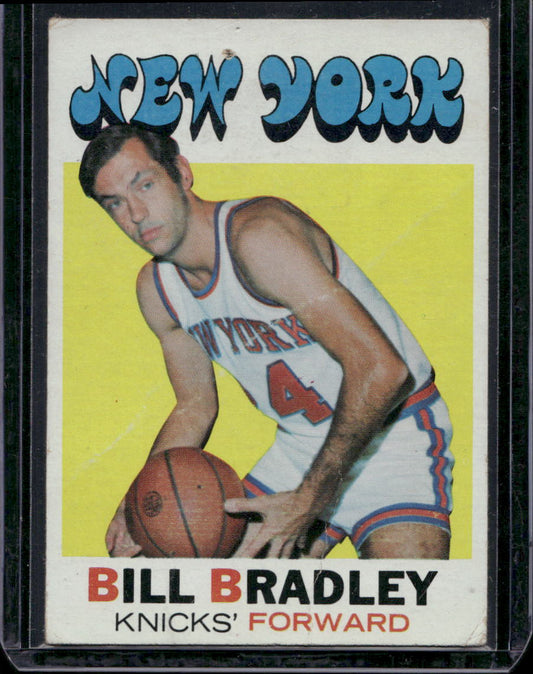 1971-72 Topps #2 Bill Bradley