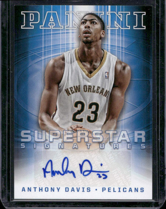 2013-14 Panini #5 Anthony Davis Superstar Signatures