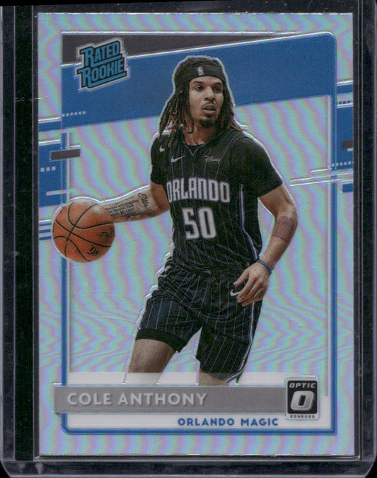 2020-21 Donruss Optic #165 Cole Anthony Fanatics
