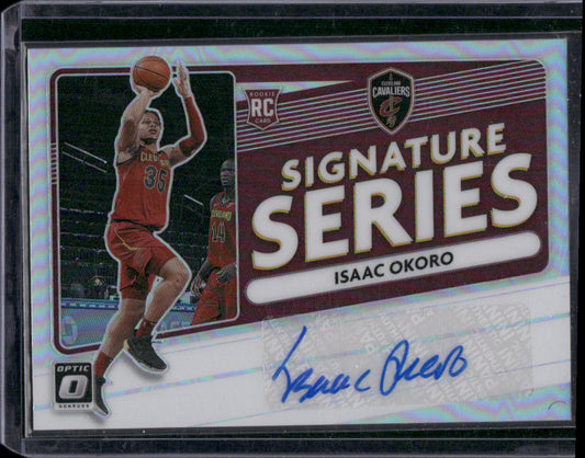 2020-21 Donruss Optic #SS-IOK Isaac Okoro Signature Series