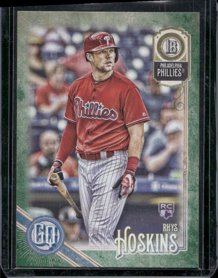 2018 Topps Gypsy Queen #199 Rhys Hoskins Green
