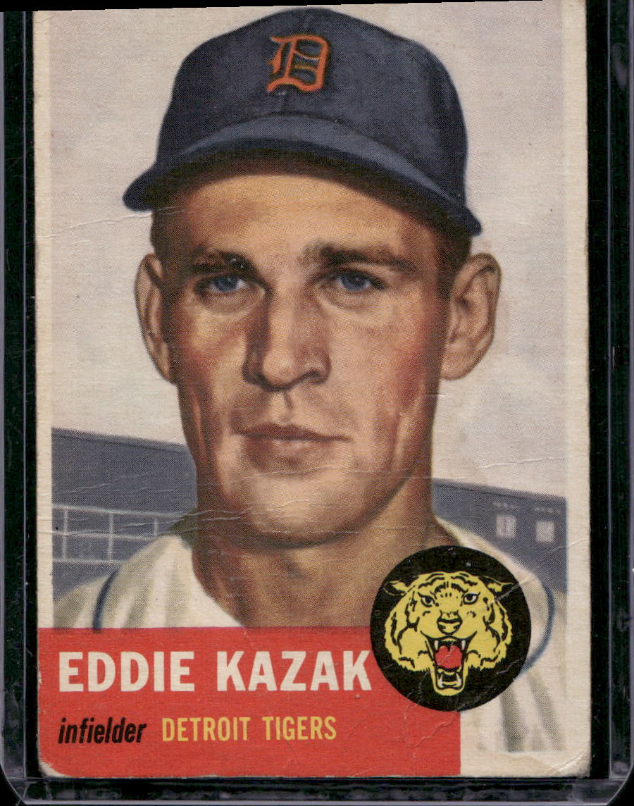 1953 Topps #194 Eddie Kazak