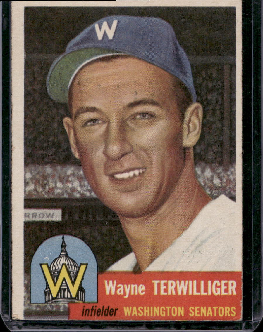 1953 Topps #159a Wayne Terwilliger