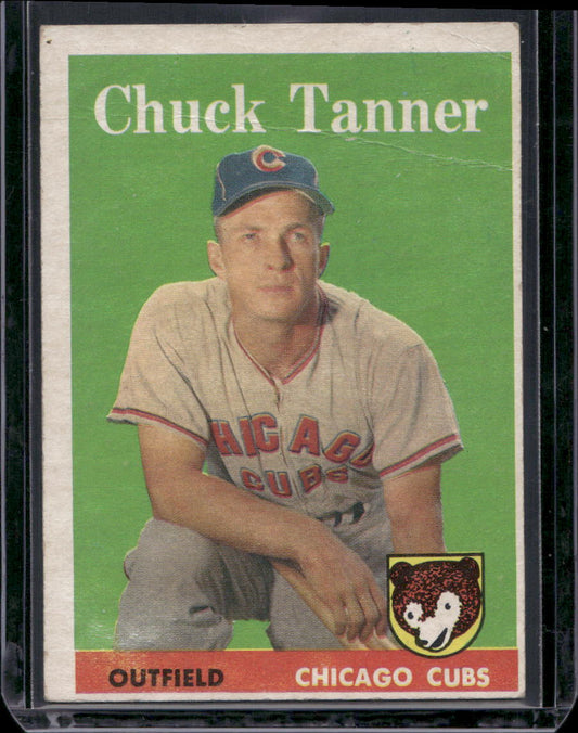 1958 Topps #91 Chuck Tanner
