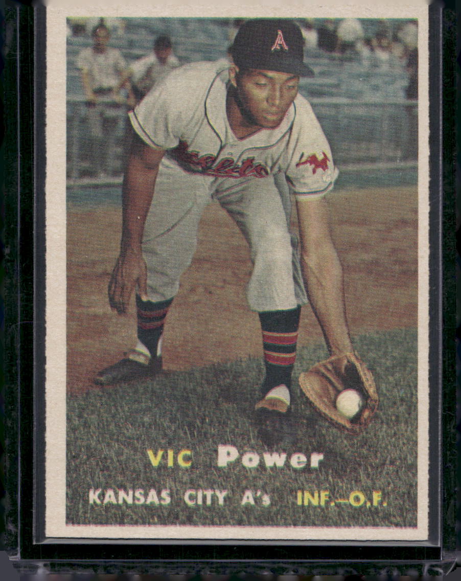 1957 Topps #167 Vic Power