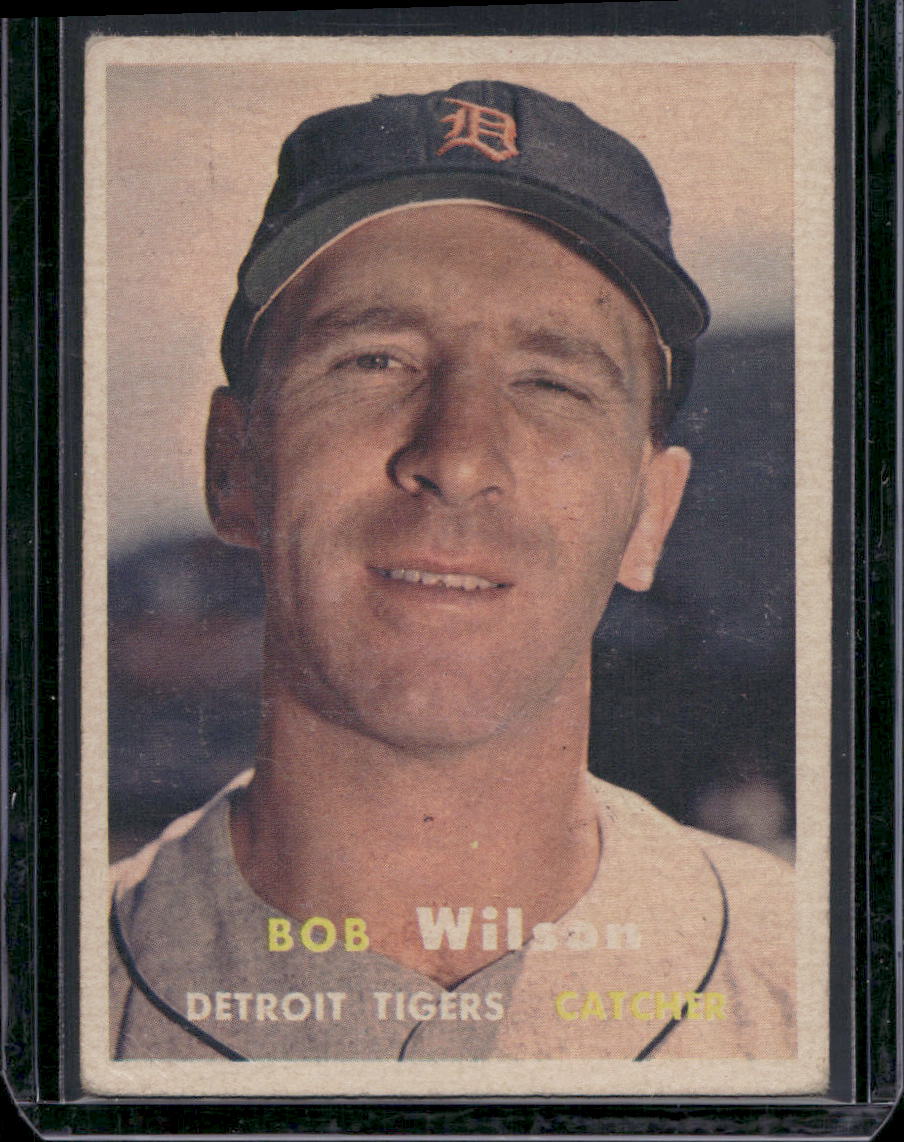 1957 Topps #19 Bob Wilson