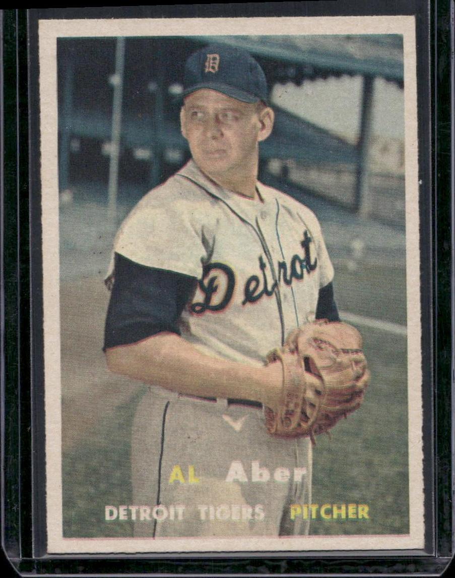 1957 Topps #141 Al Aber