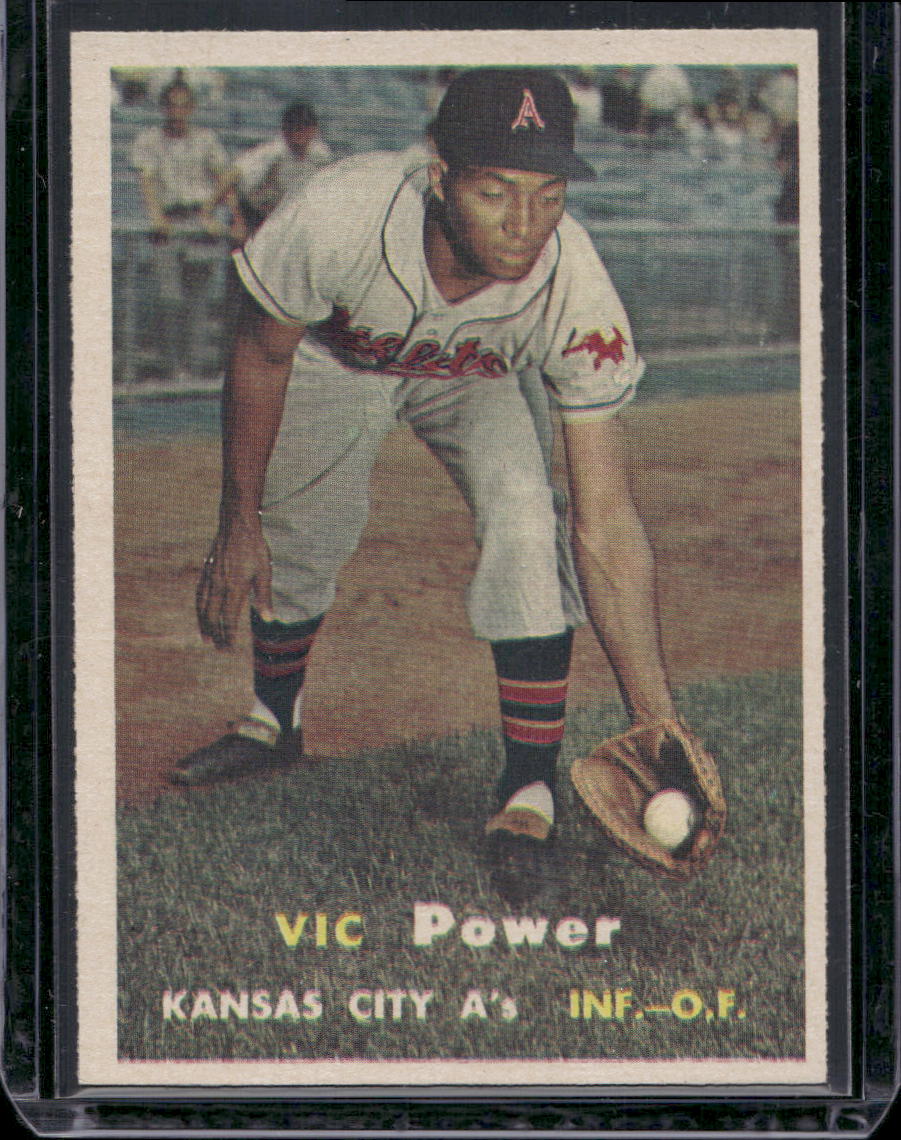1957 Topps #167 Vic Power