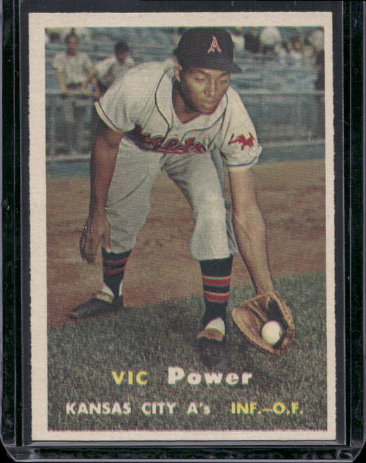1957 Topps #167 Vic Power
