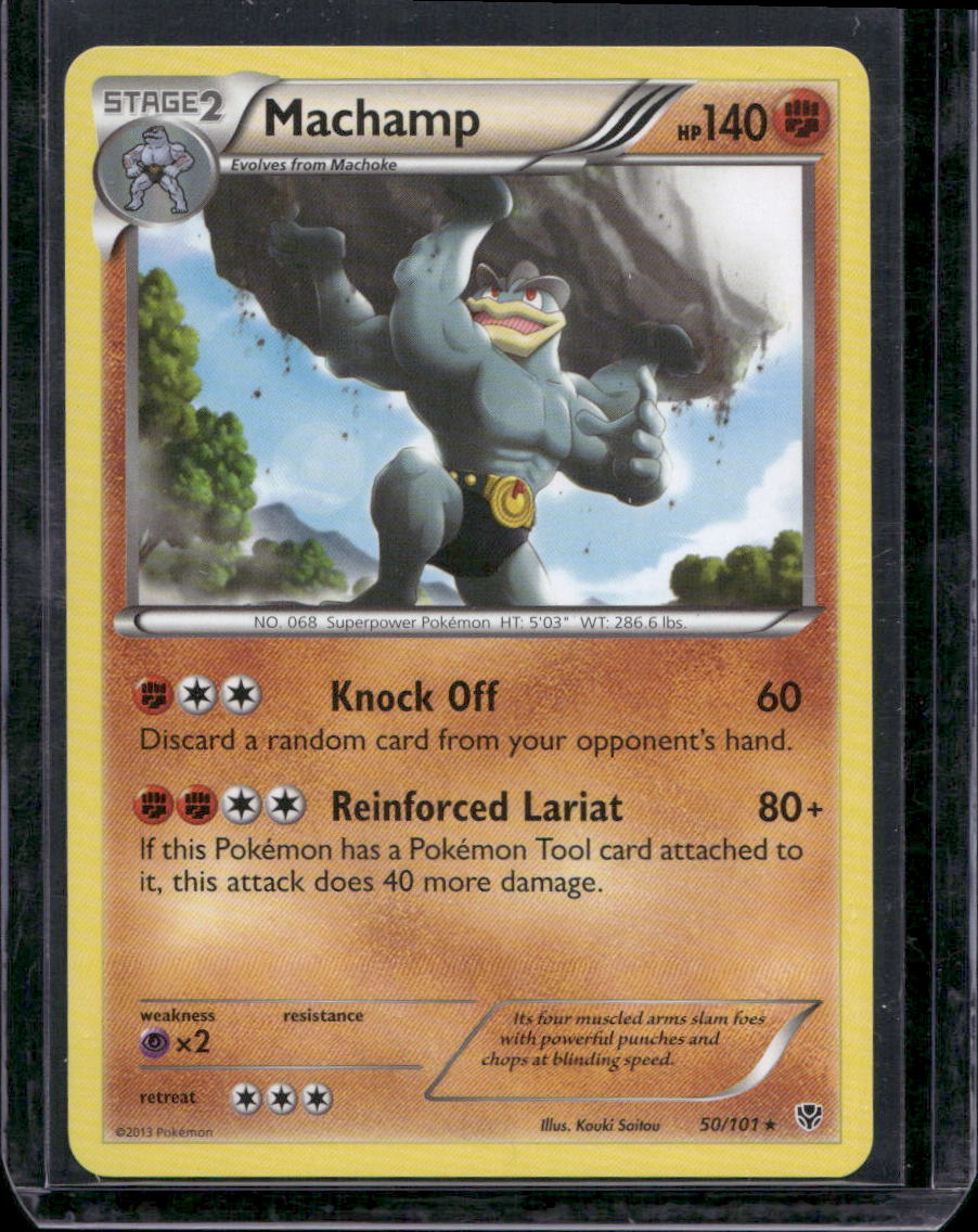 Machamp (50) Rare Plasma Blast 50/101 NM