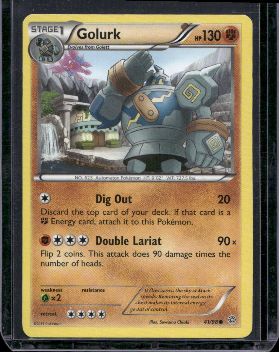 Golurk (41) Common XY - Ancient Origins 41/98 NM