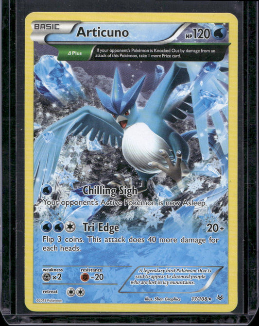 Articuno - 2015 (Jacob Van Wagner) Rare World Championship Decks 17/108 NM