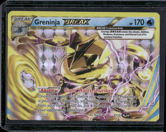 Greninja BREAK Holo Rare BREAK XY - BREAKpoint 41/122 NM