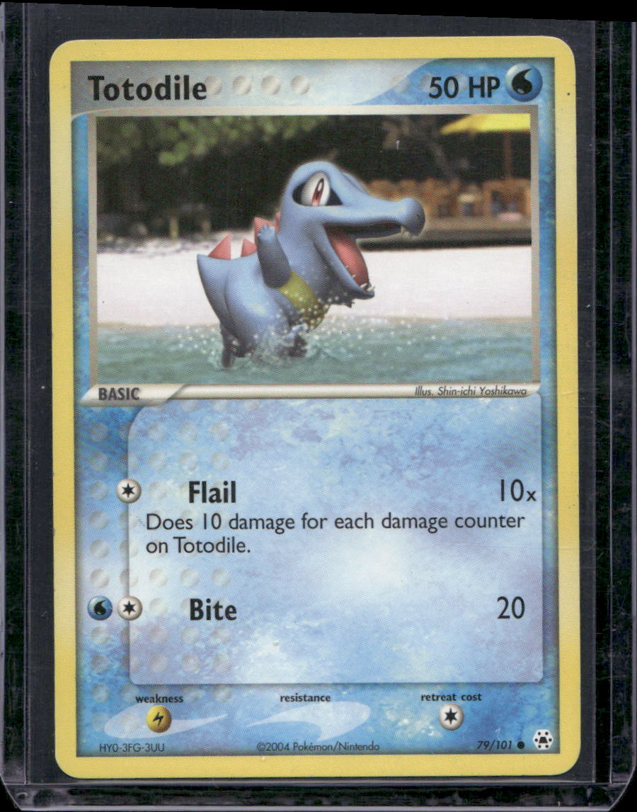 Totodile Common Hidden Legends 79/101 NM