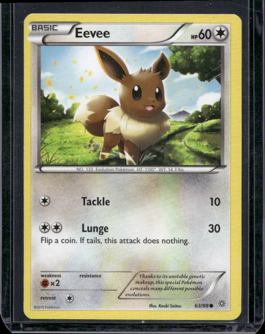 Eevee Common XY - Ancient Origins 63/98 NM
